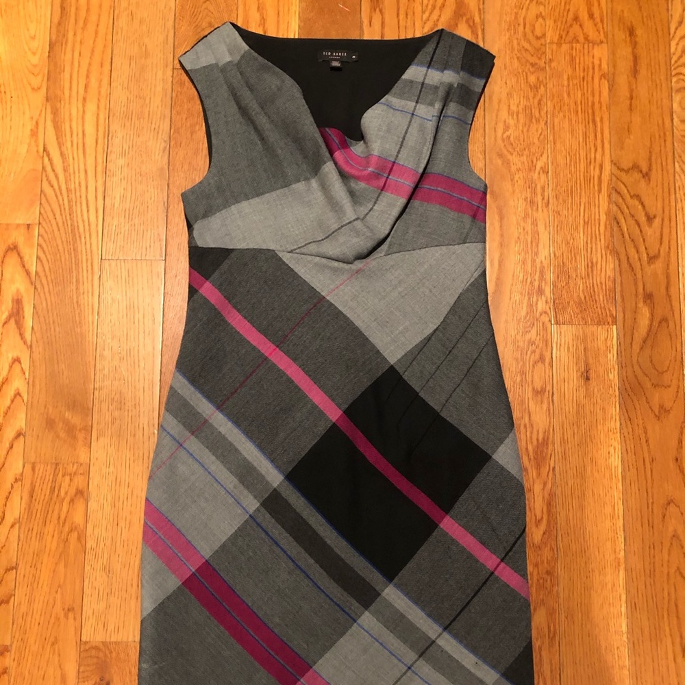 Ted Baker Striped Midi Dress